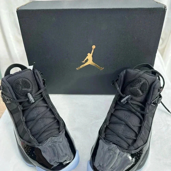 NIB Jordan 6 Rings (black/black-white) - Picture 3 of 6